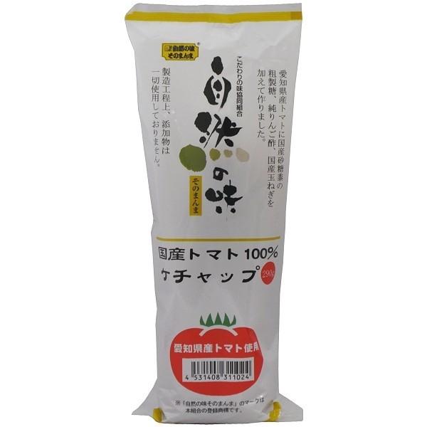 自然の味そのまんま　国産トマト100％ケチャップ［290g］