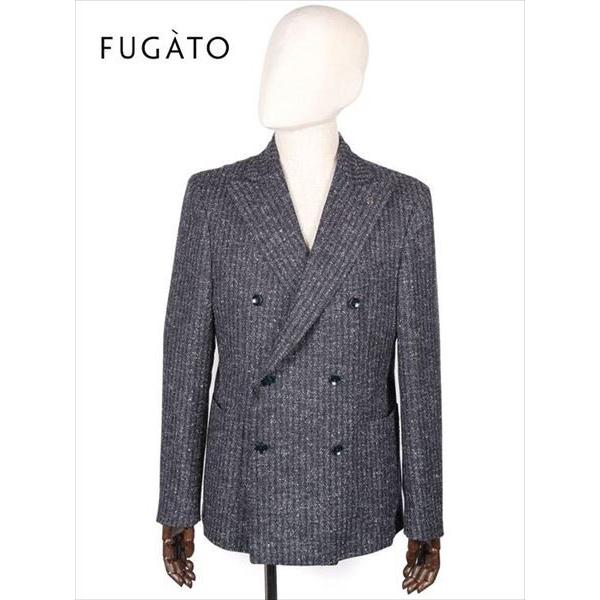 FUGATO（フガート） 【セール】FUGATO 6B ウール ダブルブレスト 杢