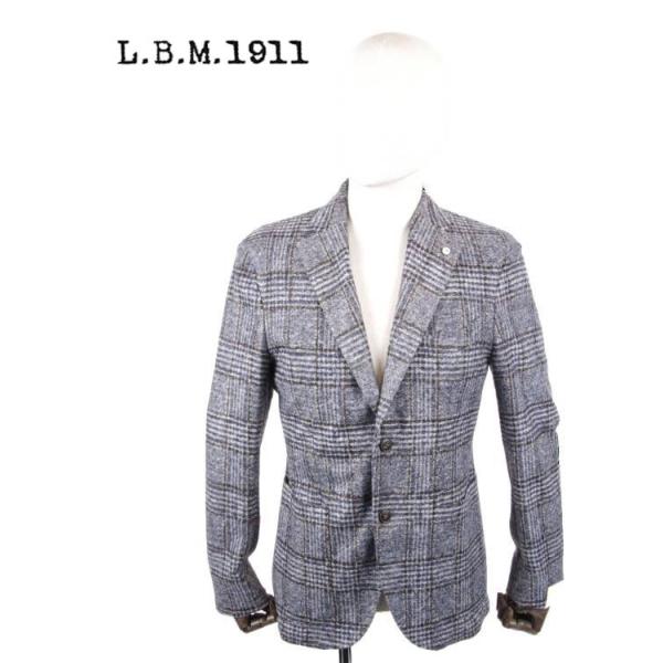 L.B.M.1911 エルビーエム1911 ウール 2Bシングルテーラードジャケット 