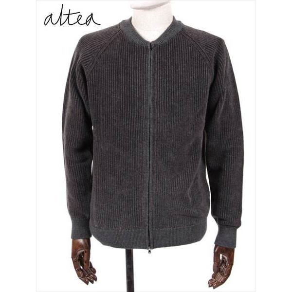 Altea（アルテア） ジップアップ ニットブルゾン AL182UA1861354 
