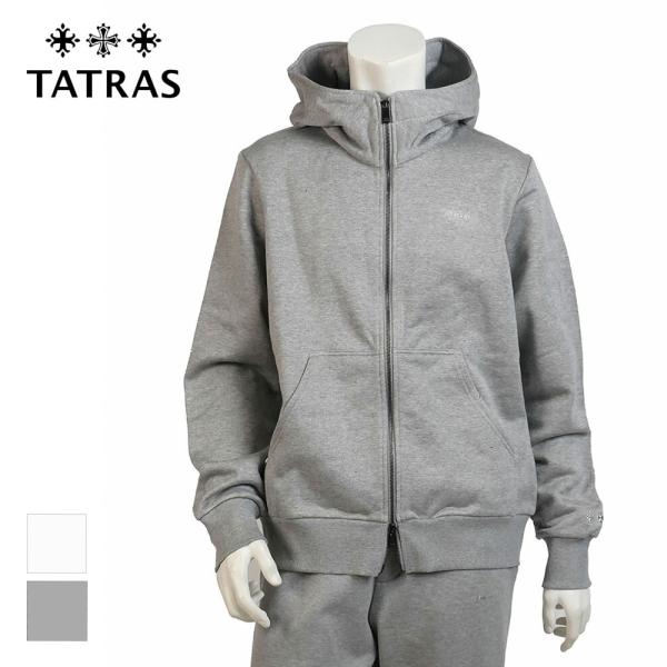 TATRAS（タトラス） FELDA フェルダ ジップアップ パーカー white gray