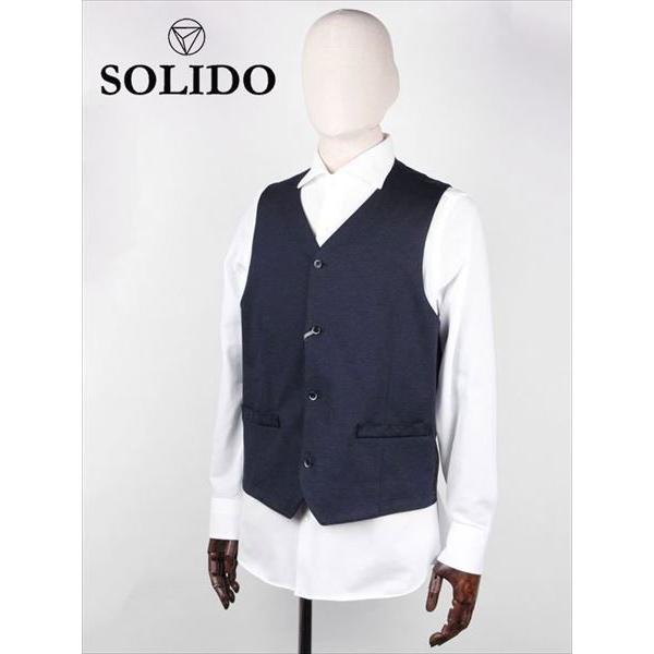 SOLIDO 【セール】SOLIDO ソリード MATITA 4B 度詰め天竺ジレ ベスト 