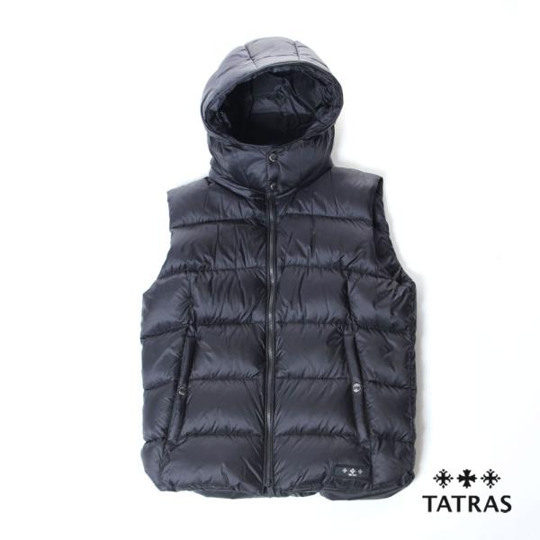 TATRAS タトラス メンズ POSEIDONE ポセイドーネ ダウンベスト フード