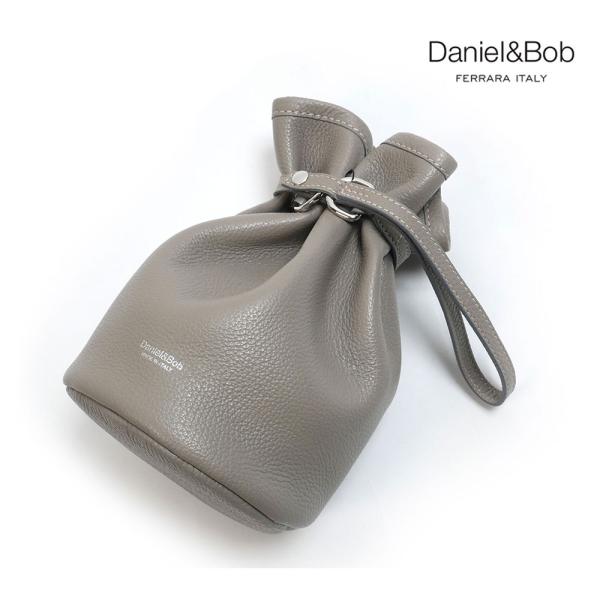 Daniel & Bob（ダニエル アンド ボブ） P.SACCA TAUPE 巾着バッグ