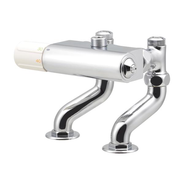 カクダイ 【175-300】 サーモスタットユニット（立形） 水栓金具 混合栓