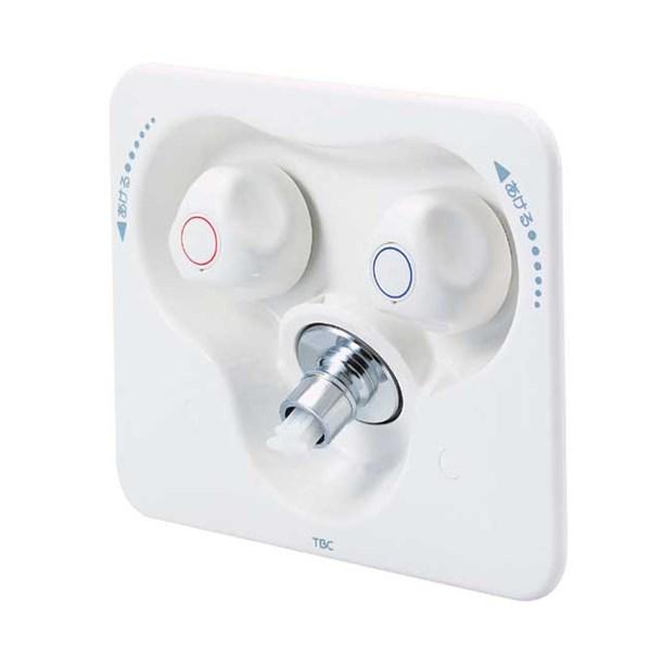 タブチ TBC 【17977320-1】 フラット 混合栓 緊急ストッパー&WH緩衝式