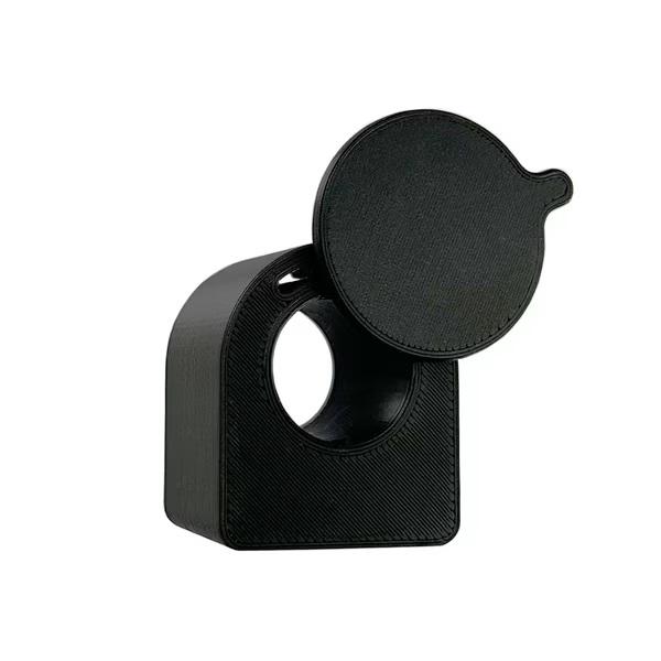 【日本製】内蔵マグネットで取り付けカンタン！手軽なドアスコープの目隠しカバー。ドアスコープを覗きたいときは、指でカバーをスライドさせるだけでOK。超軽量設計。（意匠権登録済）内蔵マグネットでピタッと固定！植物由来のプラスチック素材を使用して...