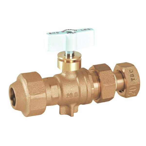 タブチ TBC TABUCHI 【26538220】 都形ボール止水栓 都ネジ 東京