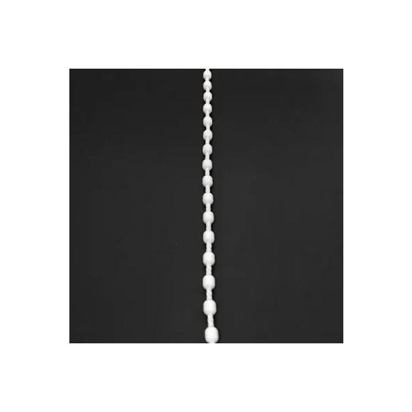 対応機種・ジェスパ・ニュージェスパ商品説明・製品を昇降させるための操作チェーンです。・別売りの「ニュージェスパボールチェーンジョイント」でつなぎます。部品サイズ・玉の長さ 7mm・玉の直径 5.8mm・紐の太さ 2.3mmセット内容・ボール...