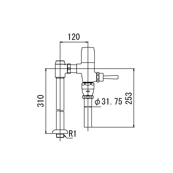 INAX LIXIL gC tbVou CF-T610B-C ʒnp 򐅗6-8L֊pi藬ʕٕttbVouj 㐅p[[4T] CFT610BC