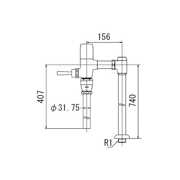 INAX LIXIL gC tbVou CF-T6115HA np 򐅗6-8L֊pi藬ʕٕttbVouj 㐅p[[4T] CFT6115HA