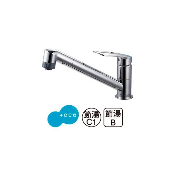 SANEI シングルワンホール切替シャワー混合栓 K8711MEJV-13 (水 SANEI シングルワンホール切替シャワー混合栓 K8711MEJV-13 (水