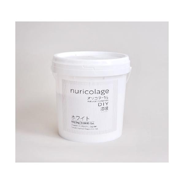 田中石灰工業 ヌリコラージュ ホワイト 15kg 3缶まとめ販売 nuricolage white 15kg 3 cans sold together