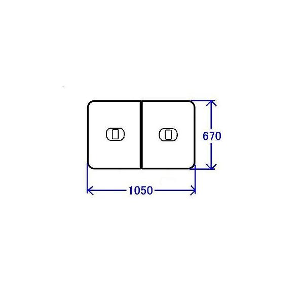 TOTO iECi Cӂ yʔctgݍ킹ӂӂ(OF1050×670mm) yPCF1120R-NW1zyPCF1120RNW1z