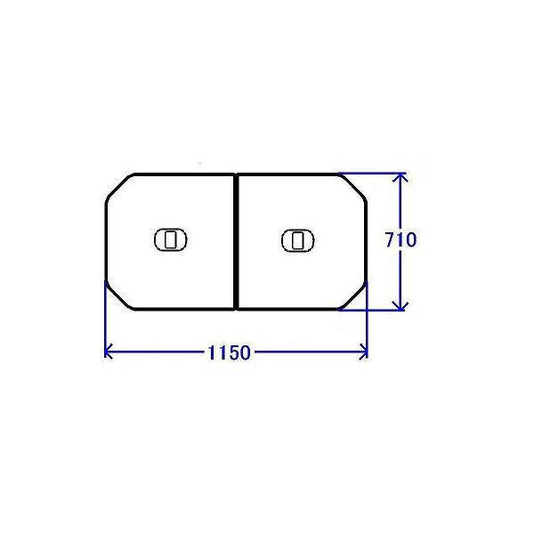 TOTO iECi Cӂ yʔctgݍ킹ӂӂ(OF1150×710mm)yPCF1210R-NW1zyPCF1210RNW1z