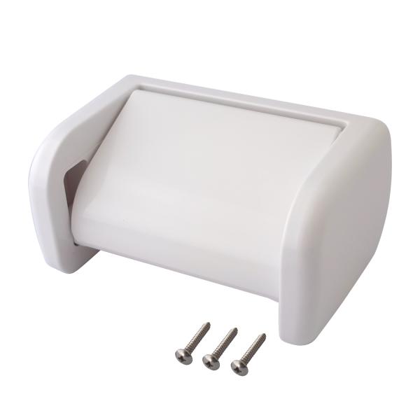 製品仕様材質：ABS樹脂付属品：トラスタッピンねじ4×30（3本）・直径120mm以下、幅100〜118mmのペーパーを使用してください。・芯なしペーパーは使用できません。・下側にはペーパーを交換するためのスペースを確保してください。