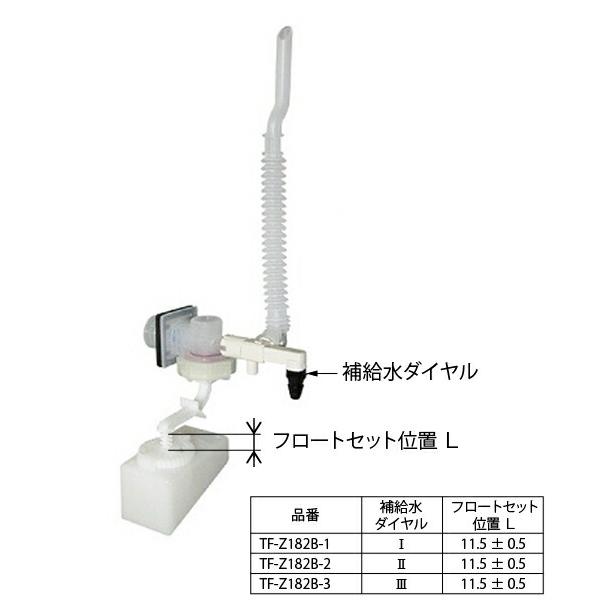 INAX LIXIL・リクシル 【TF-Z182B-3】 ボールタップ 給水方式：横形