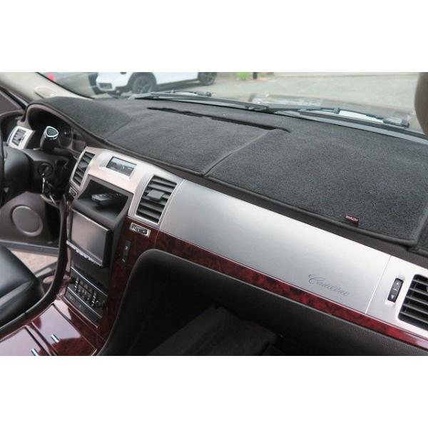 07-14y ダッシュマット / ダッシュボード カバー BLACK ブラック 黒