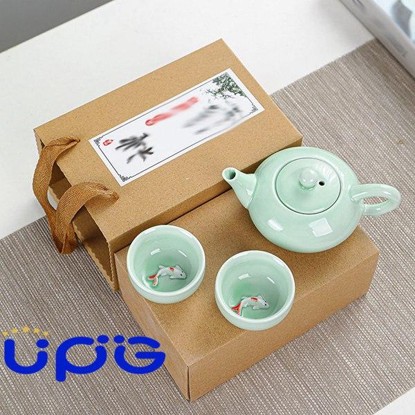携帯急須 湯呑み 鯉柄 4個セット ティーポット 茶器セット 茶器 携帯急須 湯呑み 鯉柄 4個セット ティーポット 茶器セット 茶器
