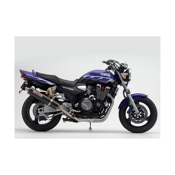 SPEC-A ヤマモトレーシング XJR1300 SUS SLIP-ON TWIN カーボン 品番 