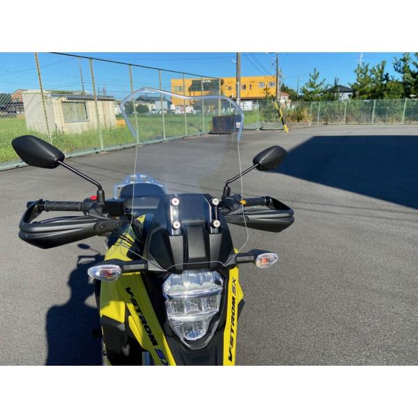 アクリポイント Vストローム250SX スクリーン クリア 12CMロング アクリポイント Vストローム250SX スクリーン クリア 12CMロング
