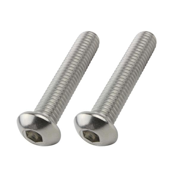 他サイト： POSH Faith ボタンキャップボルト（ステンレス）（2本入）M8X40mm   900840-B2の商品画像
