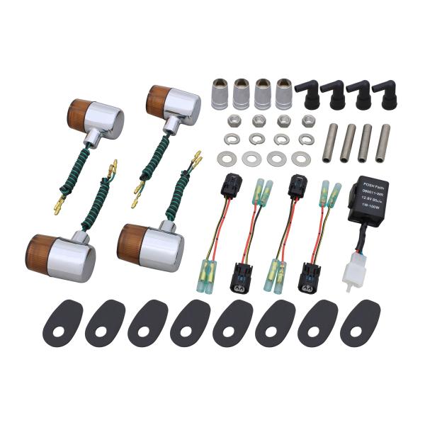 POSH Faith クラシカル 71タイプウインカーキット メッキボディ