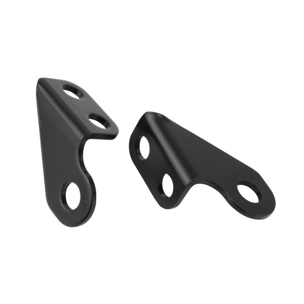 POSH Faith フロントウインカーステーベース スチール/ブラックメッキ