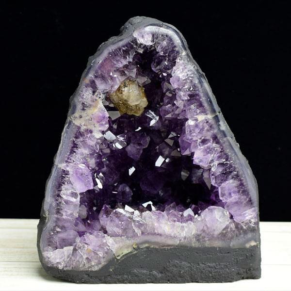 アメジストドーム クラスター カルサイト共生 パワーストーン M