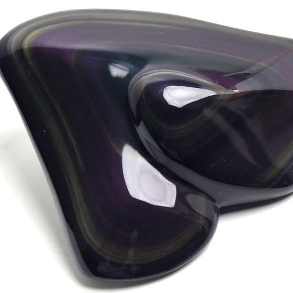 天然石　レインボーオプシディアン置き物 楽天市場】スーパーEXグレード ◇Freeform◇ レインボー