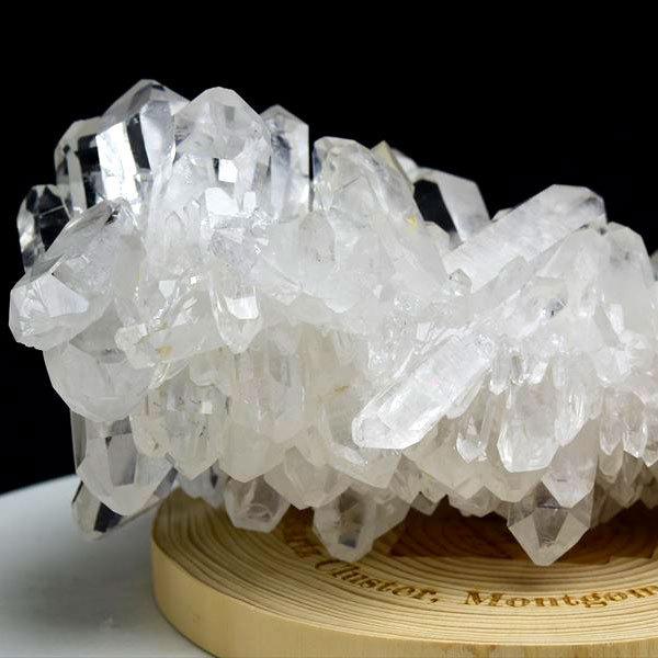 アーカンソー 水晶 （約594g） クラスター 原石 アメリカ アーカンソー
