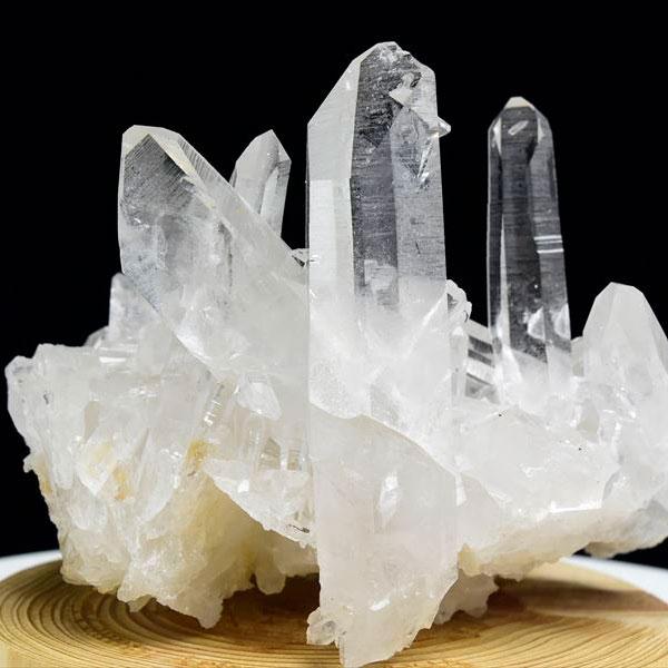 Arkansas アーカンソー 水晶 クラスター (約384.5g) 原石 アメリカ 