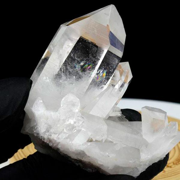 アーカンソー 水晶 クラスター (約122.9g) 原石 アメリカ アーカンソー