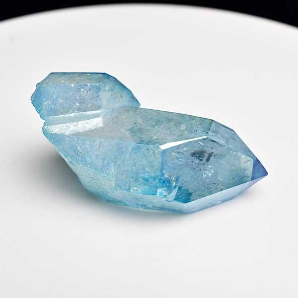 アクアオーラ 結晶 原石 ミニクラスター ブラジル産 アメリカ加工 蒸着水晶 オーラクォーツ 天然水晶 単結晶 ポイント 天然石 パワーストーン 587 厳選天然石専門店 Upstone Onbir 通販 Yahoo ショッピング