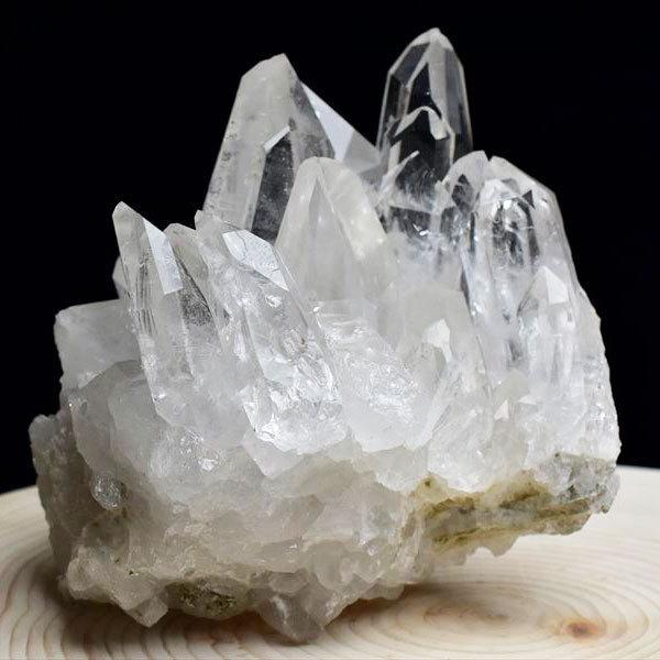 水晶 クラスター 原石 (約768g) ブラジル ミナスジェライス州 カブラル