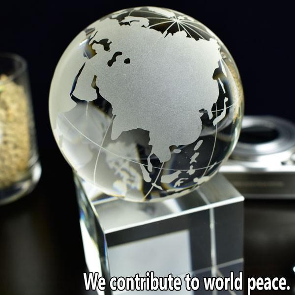 クリスタル 地球儀 丸玉 約60mm珠 台座付 クリスタルガラス 天然石 パワーストーン C0015 60 厳選天然石専門店 Upstone Onbir 通販 Yahoo ショッピング