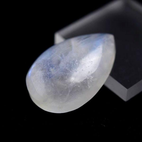 ムーンストーン カボション ルース (約7.2g) 現物画像 ブルームーン