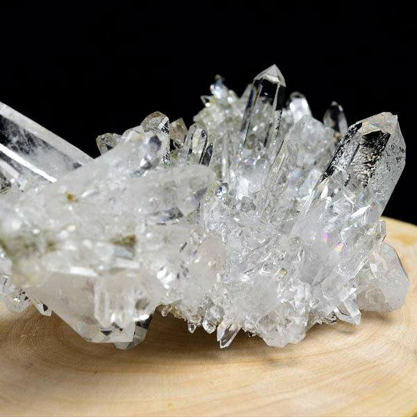 プレミアムグレード 水晶 クラスター (約225.4g) 原石 ブラジル 