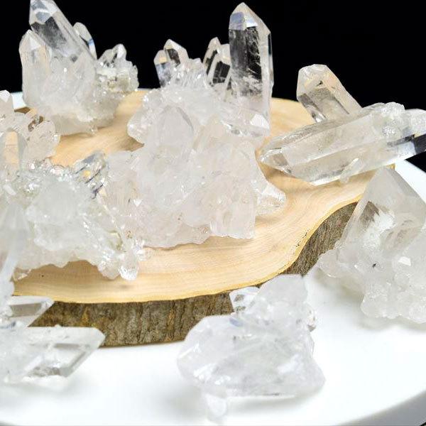 corinto 水晶 クラスター 原石 種類お任せ (約25g~約35g前後) ブラジル