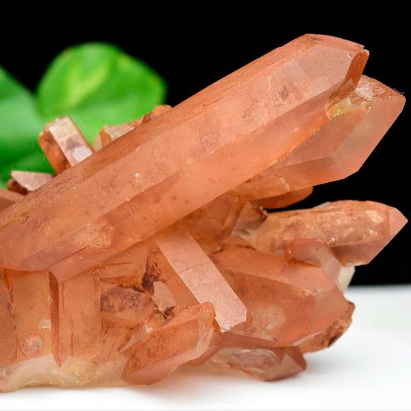 タンジェリンクォーツ クラスター 大きめ Lサイズ ブラジル コリント産