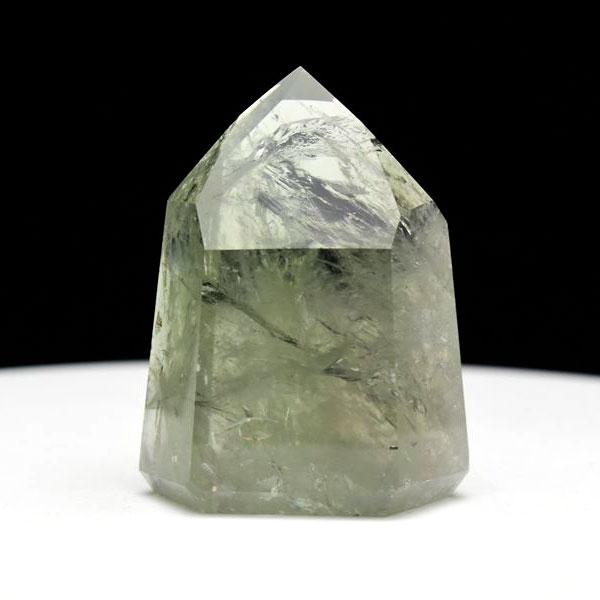 グリーンアメジスト プラシオライト ハート 原石 プラシオライト グリーンアメジスト ポリッシュポイント (高さ約