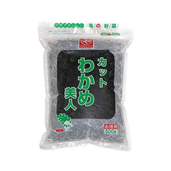 乾燥 カットわかめ美人 500ｇ 業務用 チャック付き袋 Creyman Com