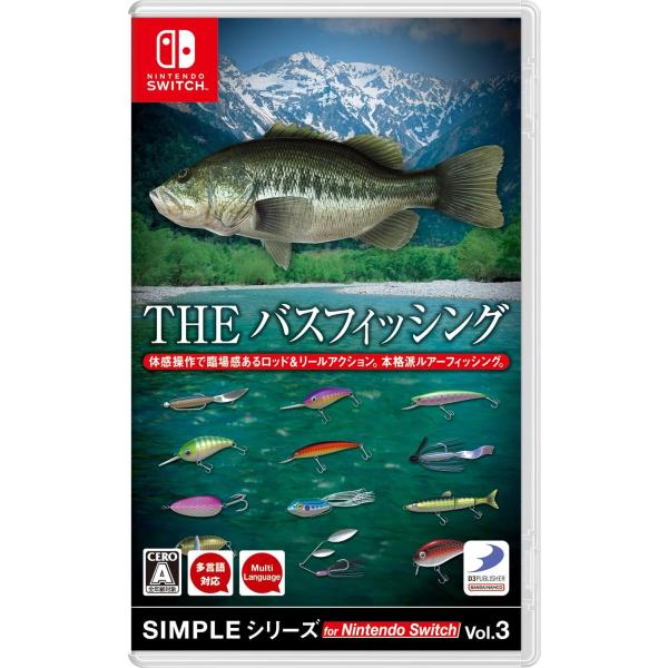 【新品】NSW SIMPLEシリーズ for Nintendo Switch Vol.3 THE バスフィッシング