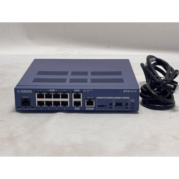 【中古】ヤマハ ギガアクセスVPNルーター RTX1210 楽天市場】YAMAHA ギガアクセスVPNルーター RTX1210【中古