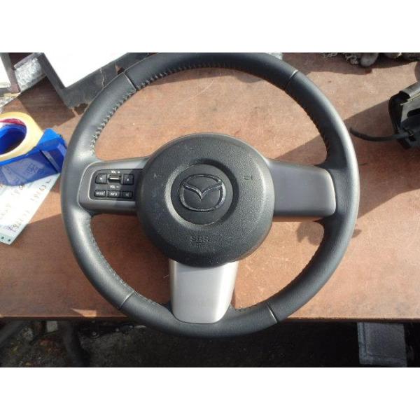 デミオ DBA-DEJFS ステアリングホイール 13-スカイアクティブ P3-VPS