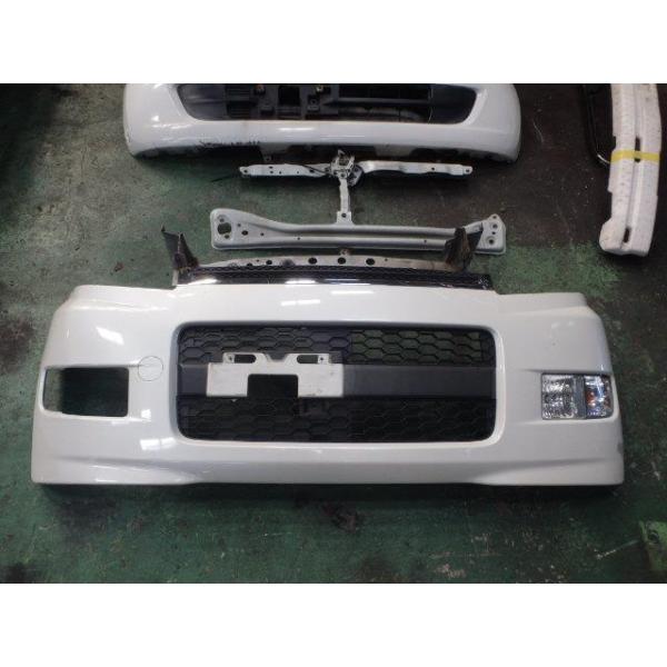 ムーヴ DBA-L175S フロントバンパー 660 カスタムL KF-VE W24 パール