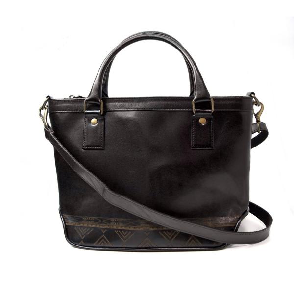 魅せる鞄】アンティークスムースレザー ミニトートバッグ メンズ