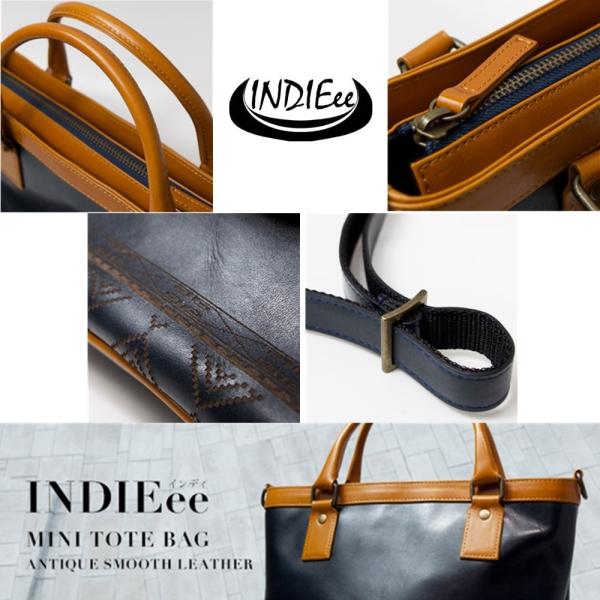 魅せる鞄】アンティークスムースレザー ミニトートバッグ メンズ