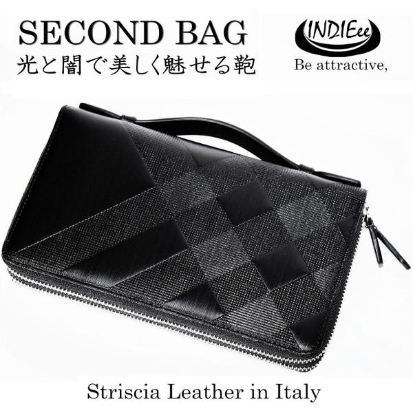 Indieee インディ イタリア製 ストリシアレザー ダブルファスナーセカンドバッグ メンズ 本革 ケース 大きい財布 結婚式 鞄 プレゼント 魅せるバッグ Buyee Buyee Japanese Proxy Service Buy From Japan Bot Online