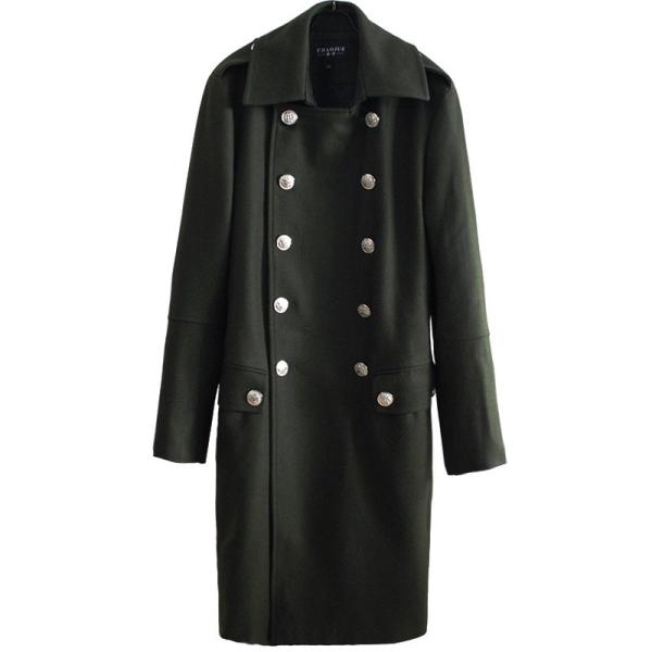 超希少 未使用級 PaulSmith メンズ ナポレオンコート ロング ダブル メンズ ナポレオンコート ダブルコート ロングコート 男 個性的